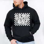 Game On Black And White Design - Basketball Unisex Crewneck T-Shirt Sweatshirt Hoodie