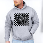 Game On Black And White Design - Basketball Unisex Crewneck T-Shirt Sweatshirt Hoodie