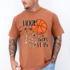 Hoop There It Is - Basketball Unisex Crewneck T-Shirt Sweatshirt Hoodie