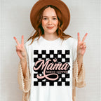 Mama Needs Coffee Checkered Design - Coffee Unisex Crewneck T-Shirt Sweatshirt Hoodie