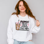 Suspect Claims She's Broke But Spends All Her Money On Iced Coffee - Coffee Unisex Crewneck T-Shirt Sweatshirt Hoodie