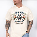 Dog Mom Social Club Life Is Better With A Dog - Dogs Unisex Crewneck T-Shirt Sweatshirt Hoodie