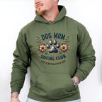 Dog Mom Social Club Life Is Better With A Dog - Dogs Unisex Crewneck T-Shirt Sweatshirt Hoodie