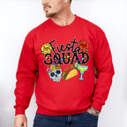Fiesta Squad Skeleton Tacos Tequila - Cinco De Mayo Unisex Crewneck T-Shirt Sweatshirt Hoodie