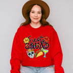 Fiesta Squad Skeleton Tacos Tequila - Cinco De Mayo Unisex Crewneck T-Shirt Sweatshirt Hoodie
