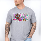 Love Paw Bones Design - Dogs Unisex Crewneck T-Shirt Sweatshirt Hoodie