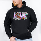 Love Paw Bones Design - Dogs Unisex Crewneck T-Shirt Sweatshirt Hoodie