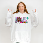Love Paw Bones Design - Dogs Unisex Crewneck T-Shirt Sweatshirt Hoodie
