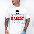 Swim Mascot Dive - Swimming Unisex Crewneck T-Shirt Sweatshirt Hoodie