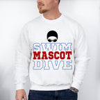 Swim Mascot Dive - Swimming Unisex Crewneck T-Shirt Sweatshirt Hoodie