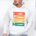Swim Red Orange Yellow Green - Swimming Unisex Crewneck T-Shirt Sweatshirt Hoodie