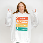 Swim Red Orange Yellow Green - Swimming Unisex Crewneck T-Shirt Sweatshirt Hoodie