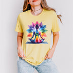Colorful Yoga Design - Yoga Unisex Crewneck T-Shirt Sweatshirt Hoodie