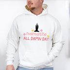 Namaste All Damn Day - Yoga Unisex Crewneck T-Shirt Sweatshirt Hoodie