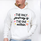 The Only Journey Is The One Within - Yoga Unisex Crewneck T-Shirt Sweatshirt Hoodie
