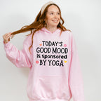 Today's Good Mood Is Sponsored By Yoga - Yoga Unisex Crewneck T-Shirt Sweatshirt Hoodie