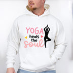 Yoga Heals The Souls - Yoga Unisex Crewneck T-Shirt Sweatshirt Hoodie