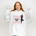 Yoga Heals The Souls - Yoga Unisex Crewneck T-Shirt Sweatshirt Hoodie