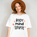 Body Mind Spirit - Yoga Unisex Crewneck T-Shirt Sweatshirt Hoodie
