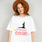 Inhale Exhale - Yoga Unisex Crewneck T-Shirt Sweatshirt Hoodie