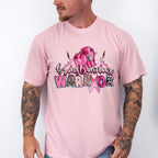 Breast Cancer Warrior Boxing Gloves And Flowers - Cancer Unisex Crewneck T-Shirt Sweatshirt Hoodie