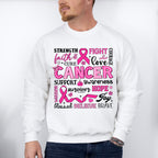 Cancer Awareness Support - Cancer Unisex Crewneck T-Shirt Sweatshirt Hoodie