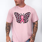 Butterfly Ribbon - Cancer Unisex Crewneck T-Shirt Sweatshirt Hoodie