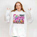 Fight Cancer In All Colors - Cancer Unisex Crewneck T-Shirt Sweatshirt Hoodie