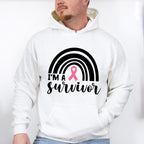 I'm A Survivor Rainbow - Cancer Unisex Crewneck T-Shirt Sweatshirt Hoodie