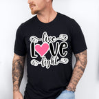 Live Love Fight - Cancer Unisex Crewneck T-Shirt Sweatshirt Hoodie