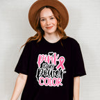 Pink Is My Power Color - Cancer Unisex Crewneck T-Shirt Sweatshirt Hoodie