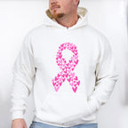 Ribbon Made Of Hearts - Cancer Unisex Crewneck T-Shirt Sweatshirt Hoodie