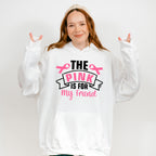 The Pink Is For My Friend - Cancer Unisex Crewneck T-Shirt Sweatshirt Hoodie