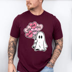 Kiss Love Be Mine Ghost - Valentine's Day Unisex Crewneck T-Shirt Sweatshirt Hoodie