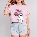 Kiss Love Be Mine Ghost - Valentine's Day Unisex Crewneck T-Shirt Sweatshirt Hoodie