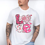 Love Heart Concha Pink Design - Valentine's Day Unisex Crewneck T-Shirt Sweatshirt Hoodie