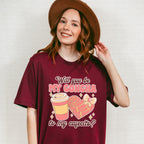 Will You Be My Concha To My Cafecito - Valentine's Day Unisex Crewneck T-Shirt Sweatshirt Hoodie
