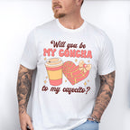 Will You Be My Concha To My Cafecito - Valentine's Day Unisex Crewneck T-Shirt Sweatshirt Hoodie