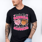 You're The Concha To My Cafecito B&W - Valentine's Day Unisex Crewneck T-Shirt Sweatshirt Hoodie