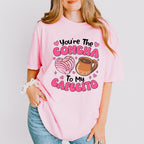 You're The Concha To My Cafecito B&W - Valentine's Day Unisex Crewneck T-Shirt Sweatshirt Hoodie