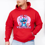 Be My Valentine Stitch - Valentine's Day Unisex Crewneck T-Shirt Sweatshirt Hoodie