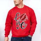 Love Lipstick Print - Valentine's Day Unisex Crewneck T-Shirt Sweatshirt Hoodie