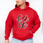 Love Lipstick Print - Valentine's Day Unisex Crewneck T-Shirt Sweatshirt Hoodie