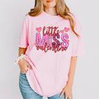 Little Miss Valentine Hearts - Valentine's Day Unisex Crewneck T-Shirt Sweatshirt Hoodie