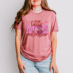 Little Miss Valentine Hearts - Valentine's Day Unisex Crewneck T-Shirt Sweatshirt Hoodie