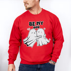 Be My Boo Ghosts Hugging - Valentine's Day Unisex Crewneck T-Shirt Sweatshirt Hoodie