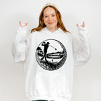 Golf Swing B&W Design - Golf Unisex Crewneck T-Shirt Sweatshirt Hoodie
