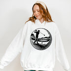 Golf Swing B&W Design - Golf Unisex Crewneck T-Shirt Sweatshirt Hoodie