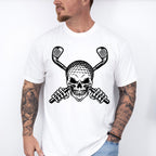 Skull Design - Golf Unisex Crewneck T-Shirt Sweatshirt Hoodie