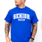 Vintage Senior 2025 B&W - Graduation Unisex Crewneck T-Shirt Sweatshirt Hoodie